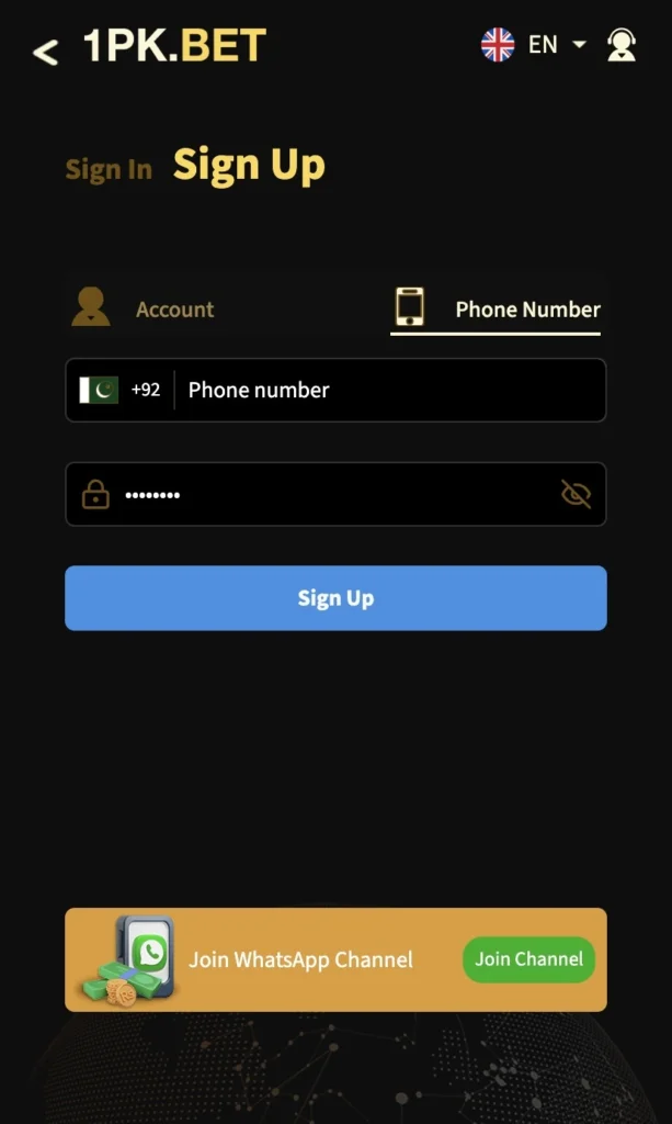 1pkbet login